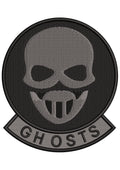 Ghost Embroidery Design