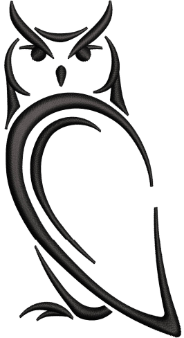 Owl Embroidery Design