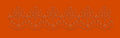 Dotted Chikan Kari Floral Scallop Border Embroidery Design