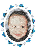 Baby Boy Rustic Embroidery Design