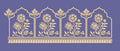 Floral Arch Decorative Border Embroidery Design