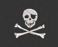 Skull Embroidery Design