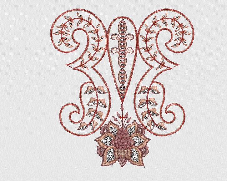 Flower Embroidery Design