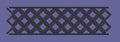 Diamond Lattice Industrial Grid Border Embroidery Design