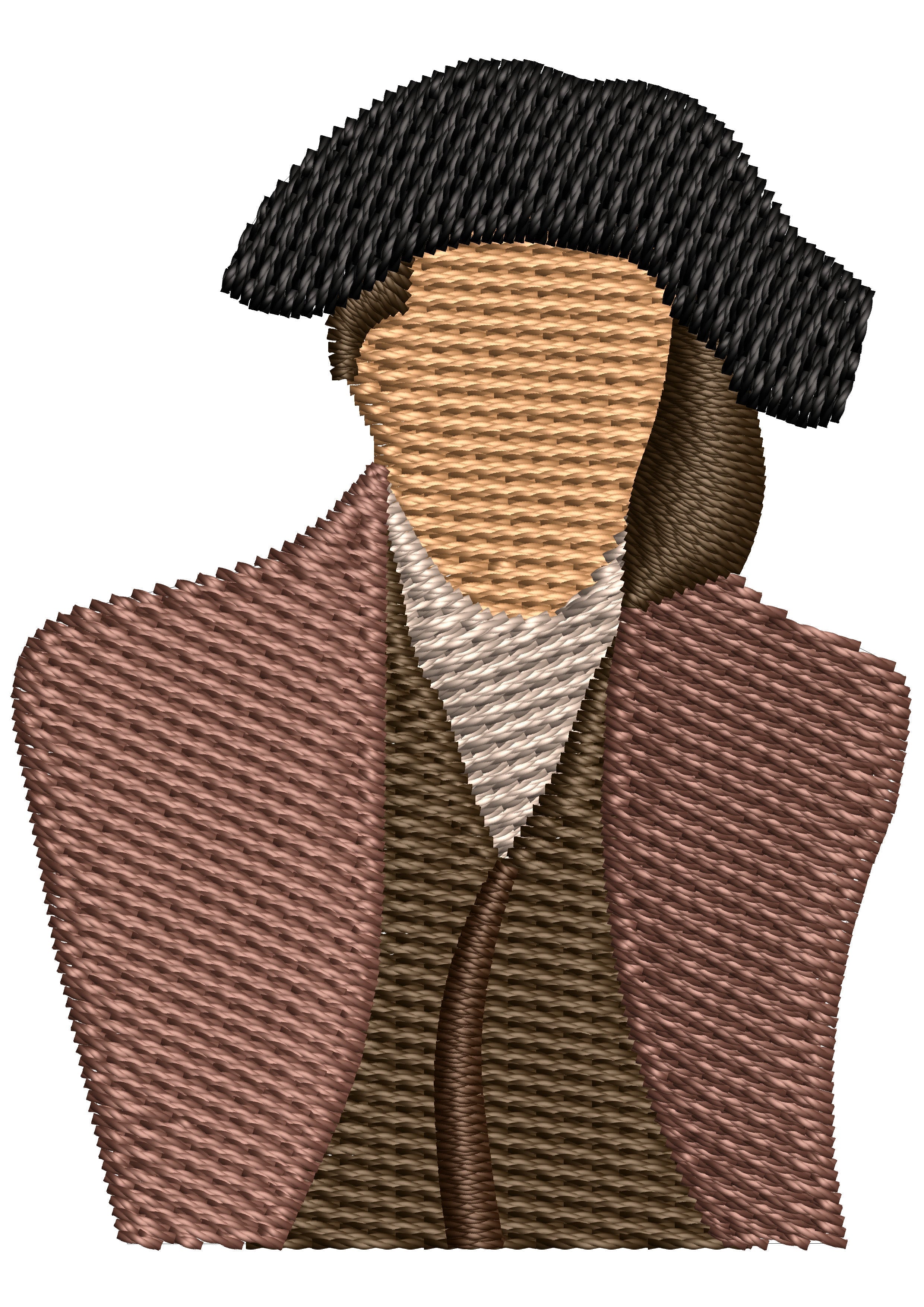 Man Of Pride Embroidery Design