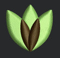 Bud Embroidery Design