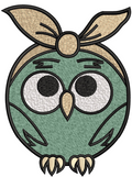 Owl Embroidery Design