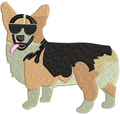 Dog Embroidery Design