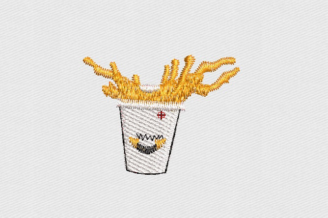 Juice Embroidery Design