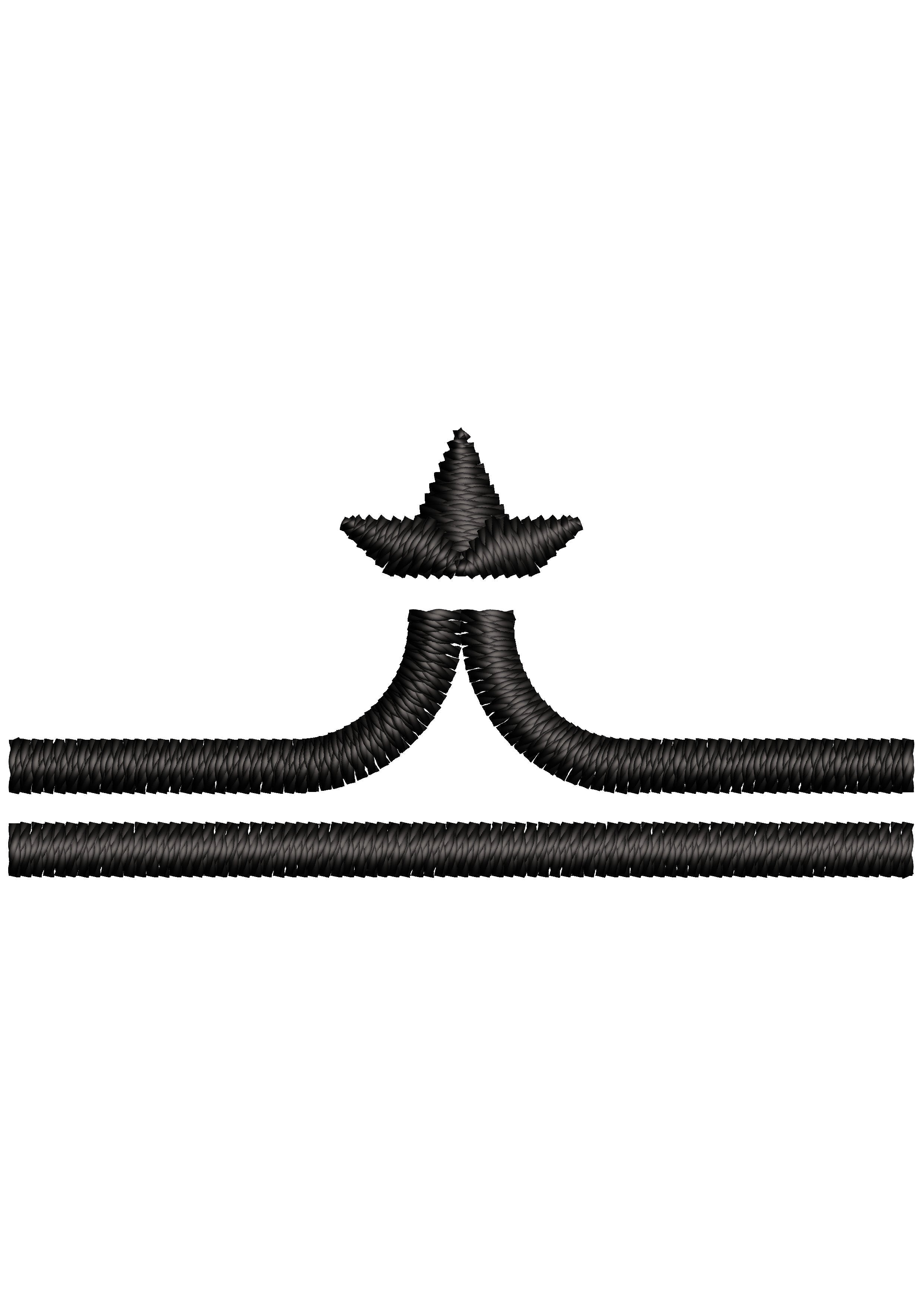 Cap Drawing Embroidery Design