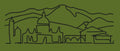 Village Design Embroidery Design