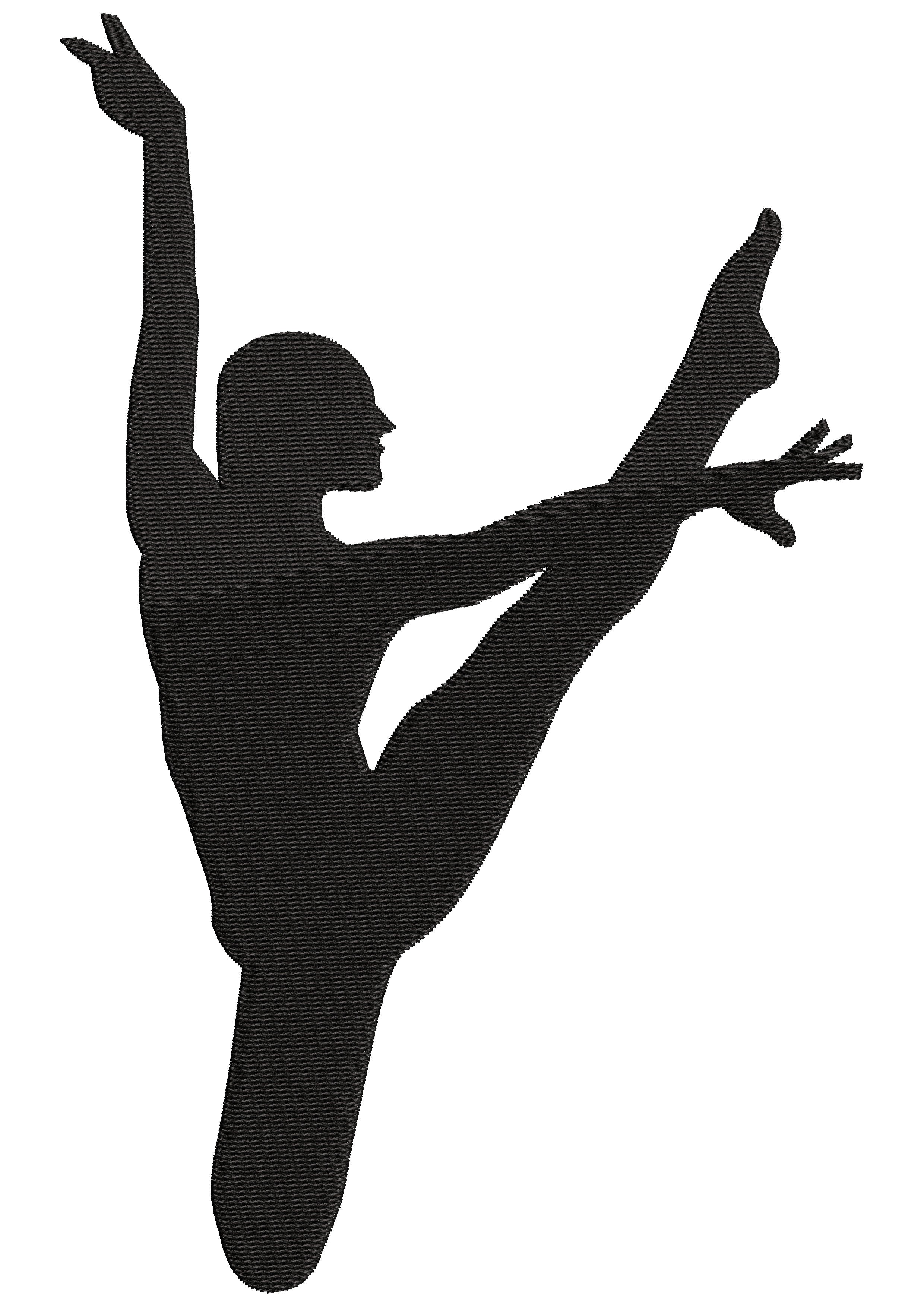 Man Of Dance Embroidery Design