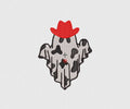 Ghost Embroidery Design