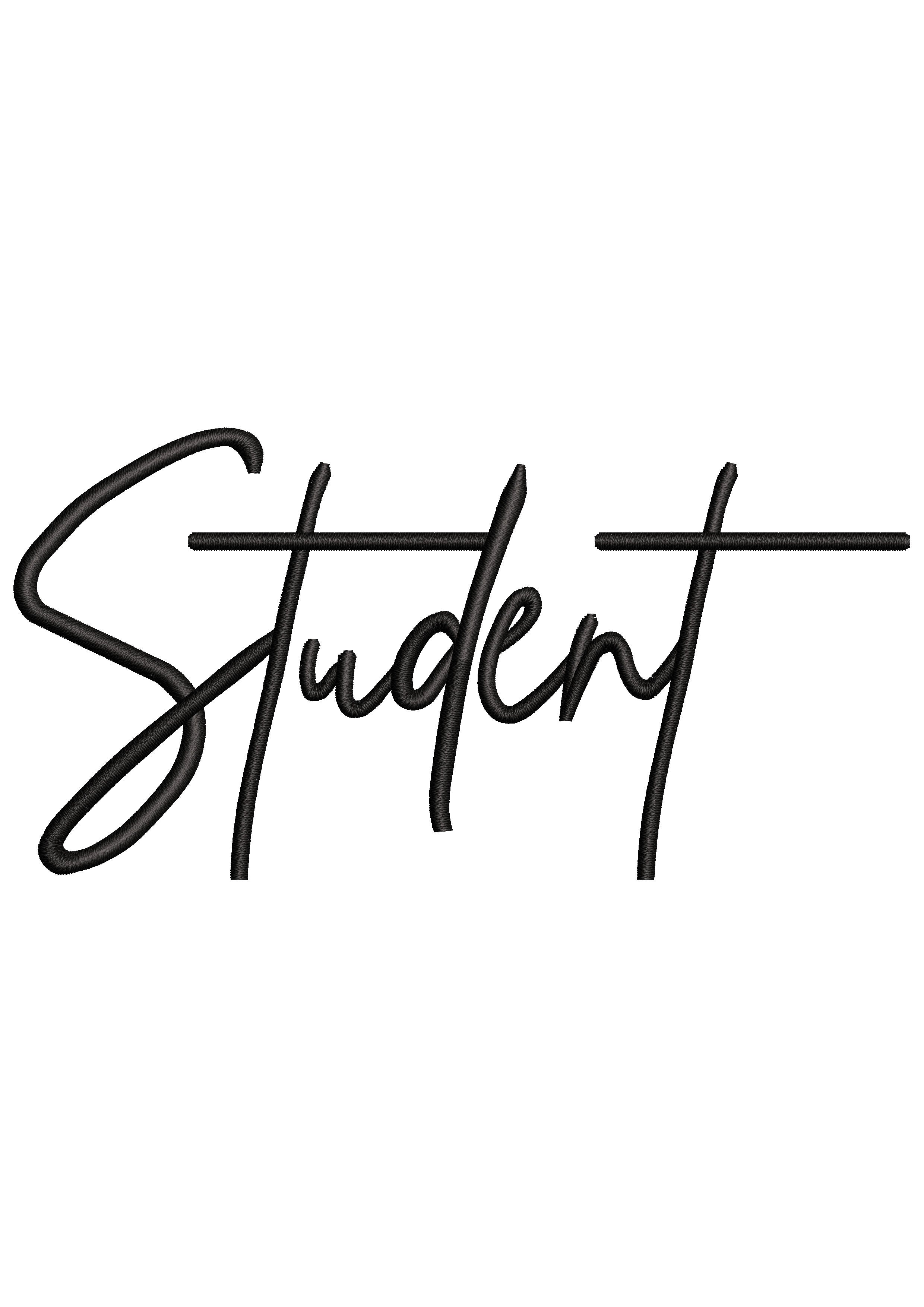 Student Embroidery Design