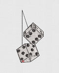 Dice Embroidery Design