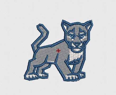 Lion Embroidery Design