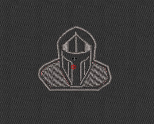 Armor Embroidery Design