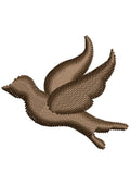 Bird Flight Embroidery Design