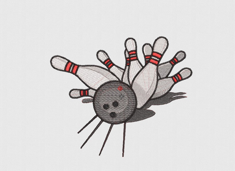 Ball Embroidery Design