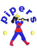 Piper Embroidery Design