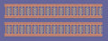 Vertical Sprout Dual Columnar Border Embroidery Design