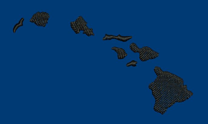 Map Design Embroidery Design