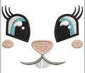Cat Eyes Embroidery Design