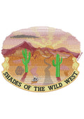 Wild West Embroidery Design