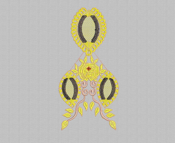 Flower Embroidery Design