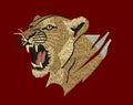 Tiger Roer Embroidery Design