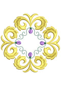 Mirror Merge Embroidery Design