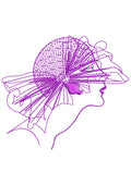 Face Embroidery Design