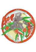 Koala Xmas Embroidery Design