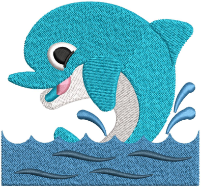 Fish Embroidery Design