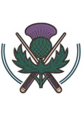 Cap Cross Embroidery Design