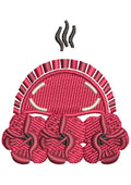 Hot Meal Embroidery Design