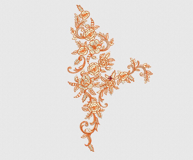 Flower Embroidery Design