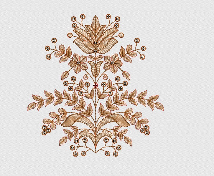 Flower Embroidery Design