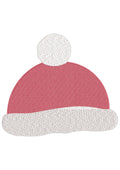 Santa Cap Embroidery Design