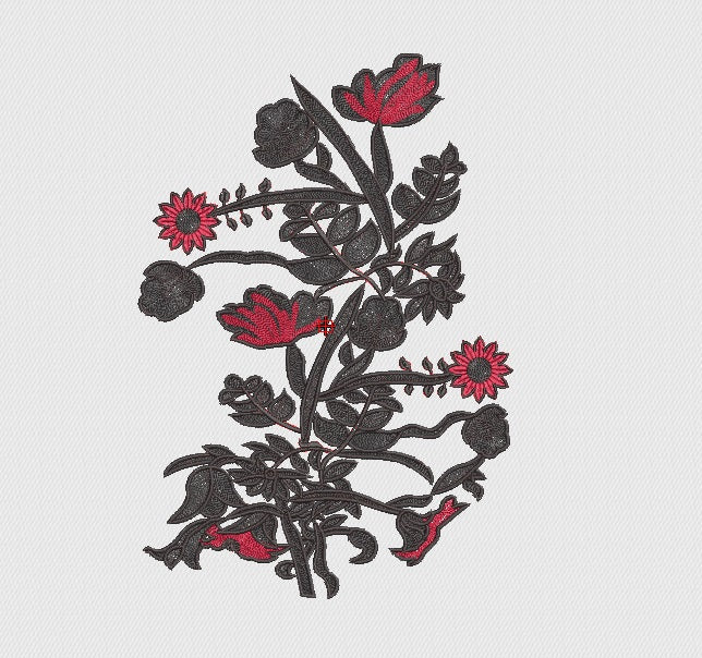 Flower Embroidery Design