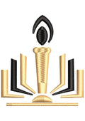 Pillars Embroidery Design