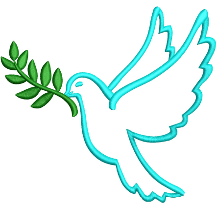 Pigeon Embroidery Design