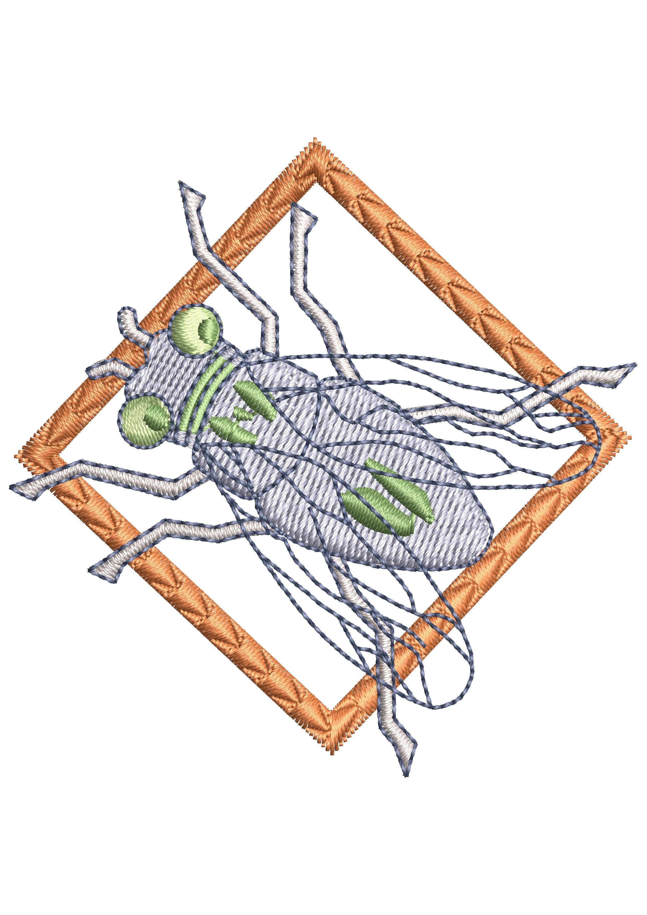 Flysqu Embroidery Design