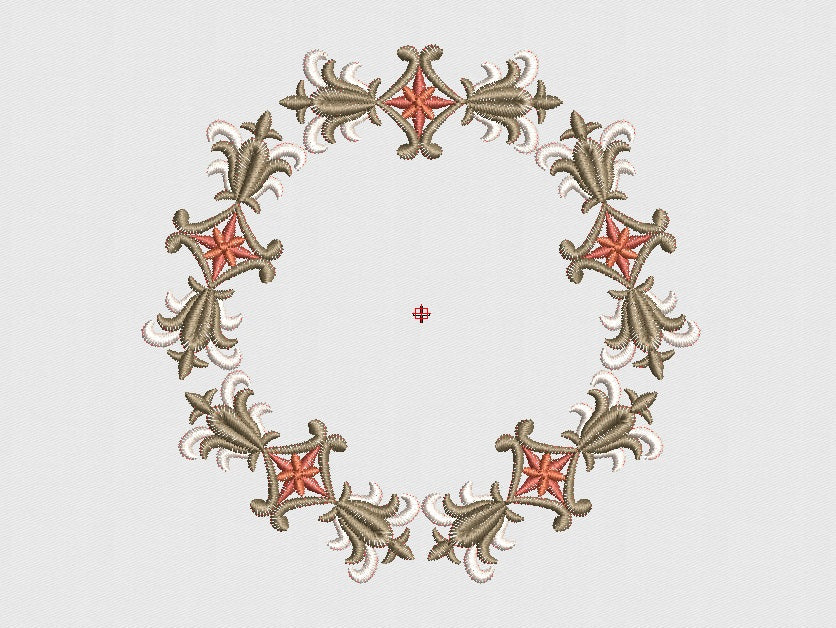Flower Embroidery Design 885
