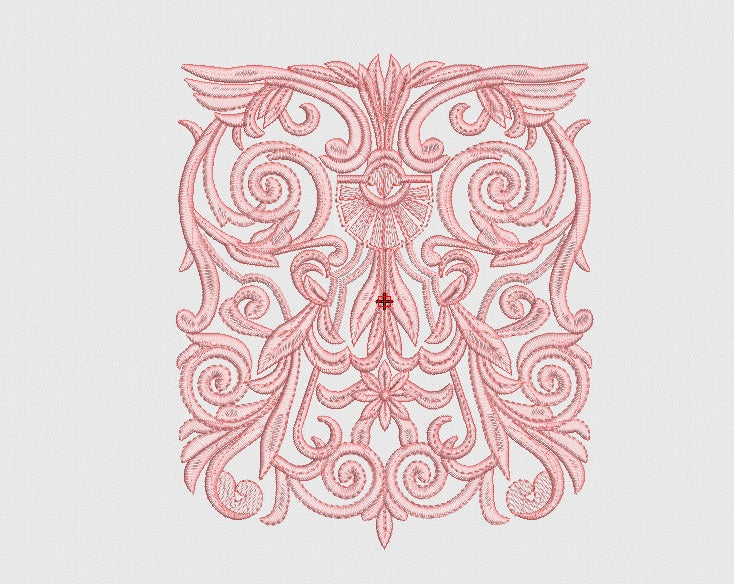 Flower Embroidery Design 875