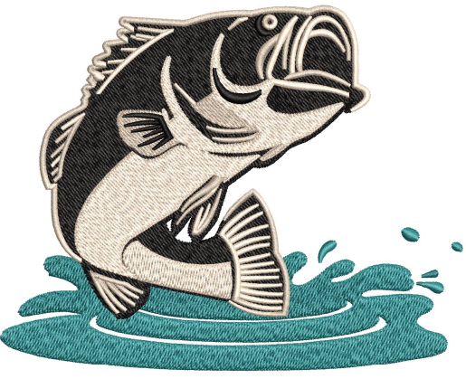 Fish Embroidery Design