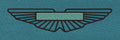 Winged Emblem Automotive Style Embroidery Design