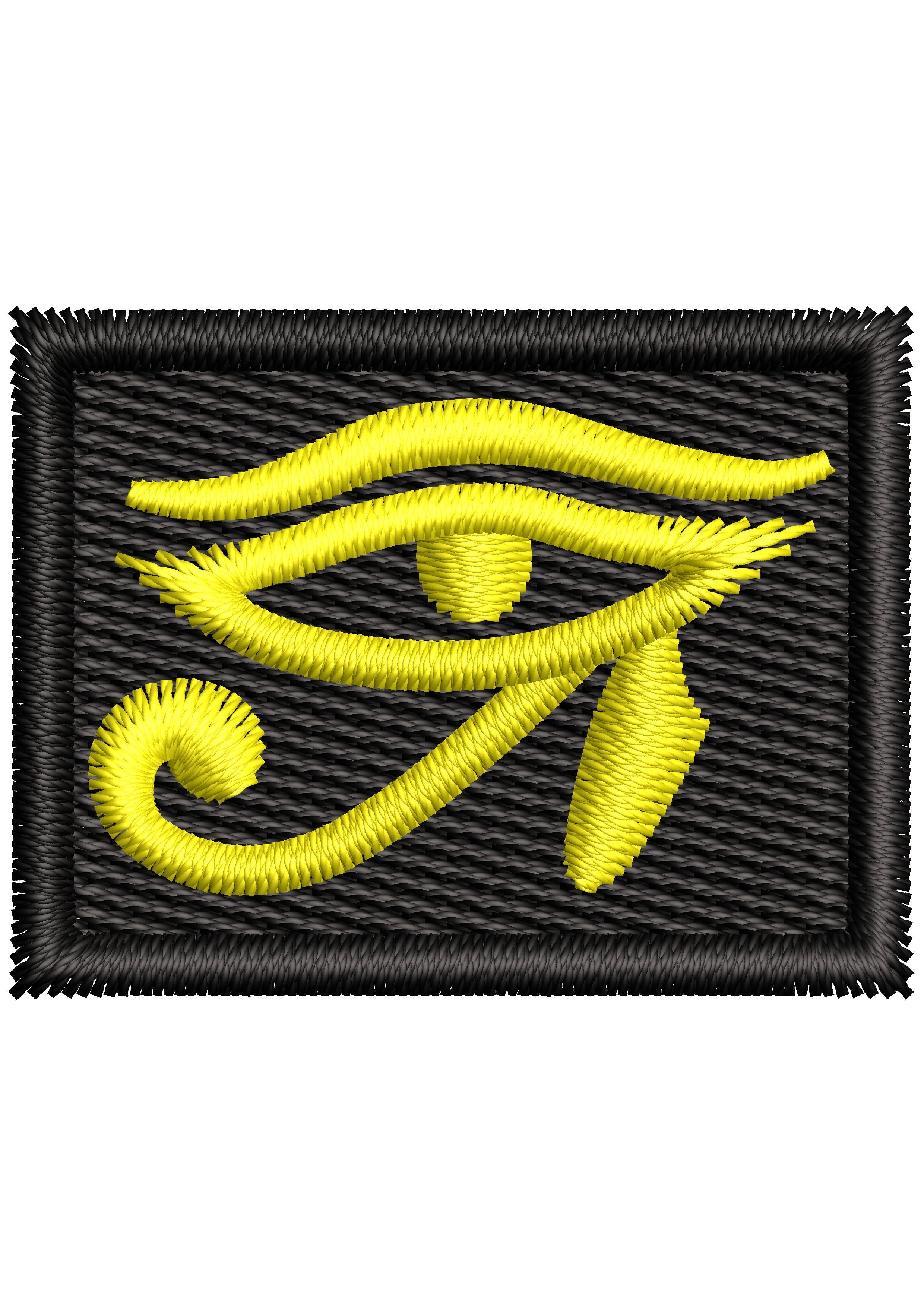 Eye Embroidery Design