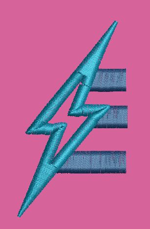Clips Landscaping Embroidery Design