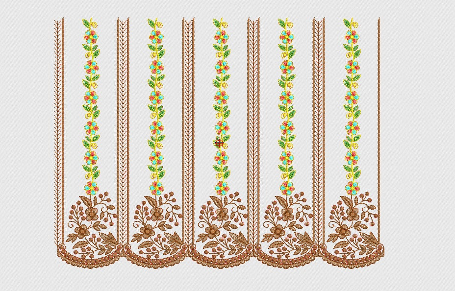 Flower Embroidery Design